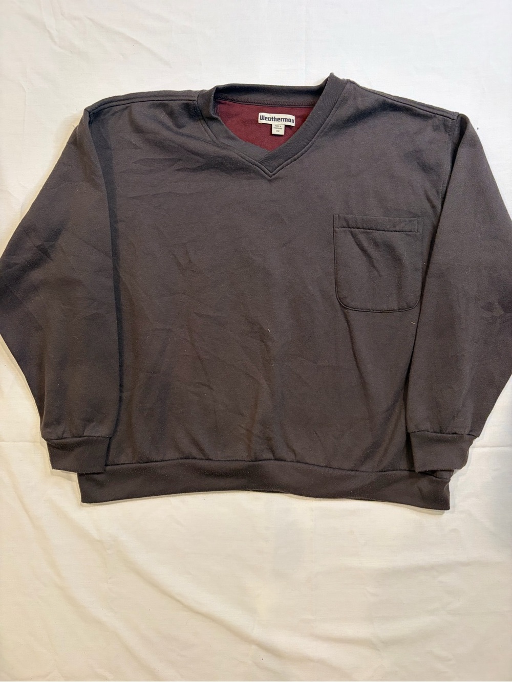 Eddie Bauer V-Neck Pocket Sweater - Black